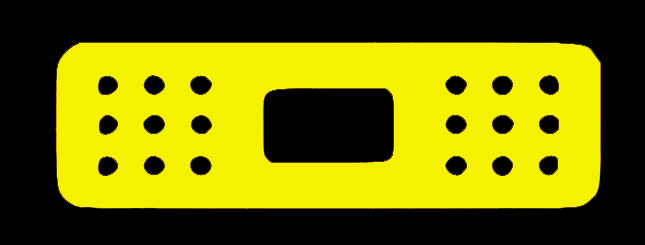 Plaster Sticker for Bumps and Dents