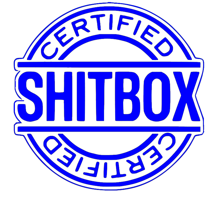 SHITBOX CERTIFIED