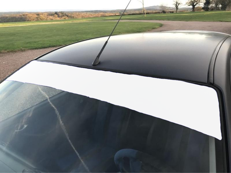 Universal Car Gloss Vinyl Sunstrip