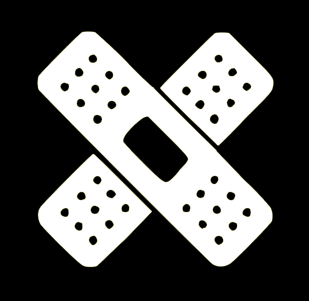 Cross Plaster Sticker for Bumps and Dents