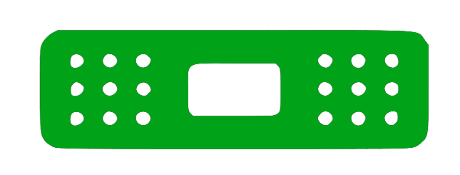 Plaster Sticker for Bumps and Dents