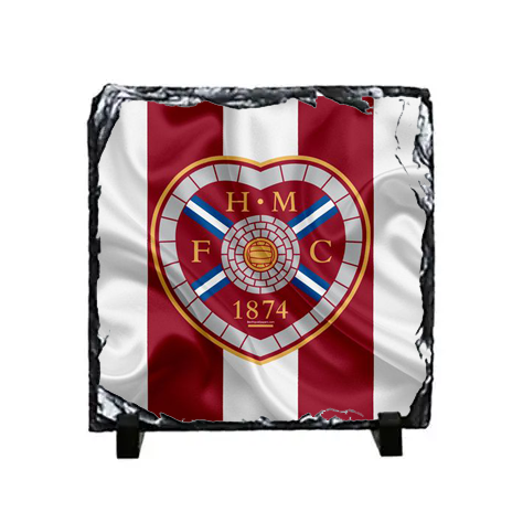 Hearts FC Slate Coaster