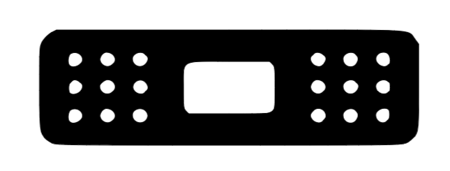 Plaster Sticker for Bumps and Dents