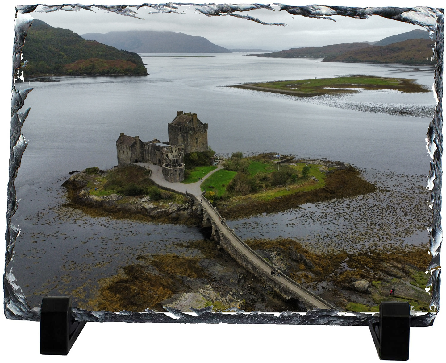 Eilean Donan Castle Slate 14cm x 19cm