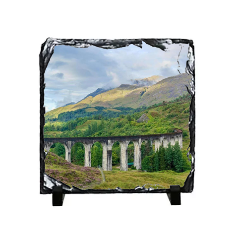 Glenfinnan Viaduct Slate Coaster