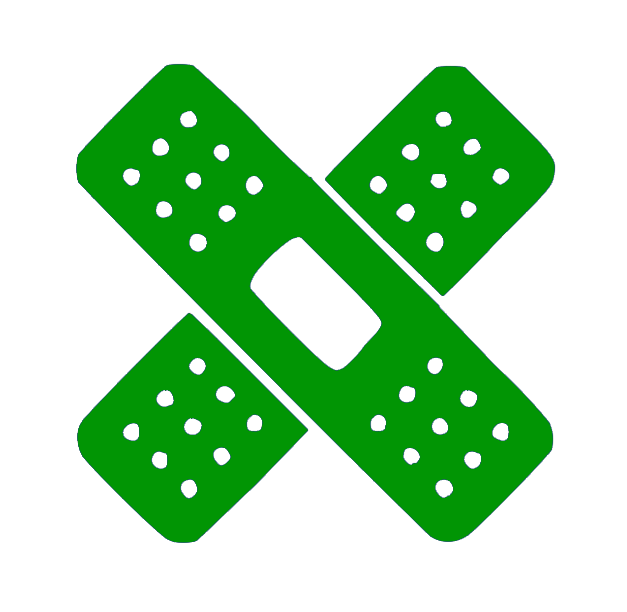 Cross Plaster Sticker for Bumps and Dents
