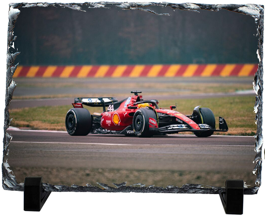 Lewis Hamilton Slate 14cm x 19cm