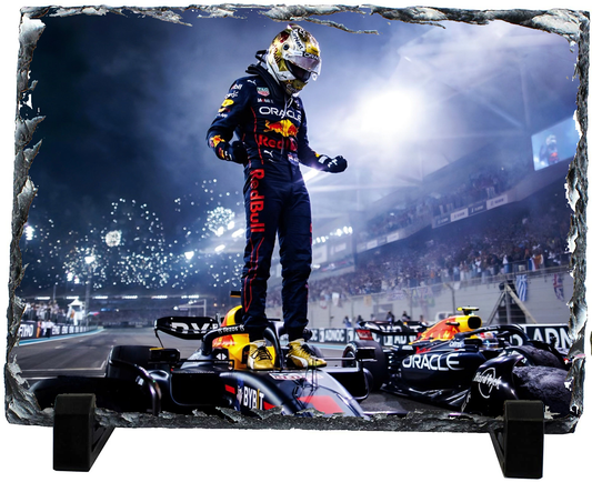 Max Verstappen Slate 14cm x 19cm