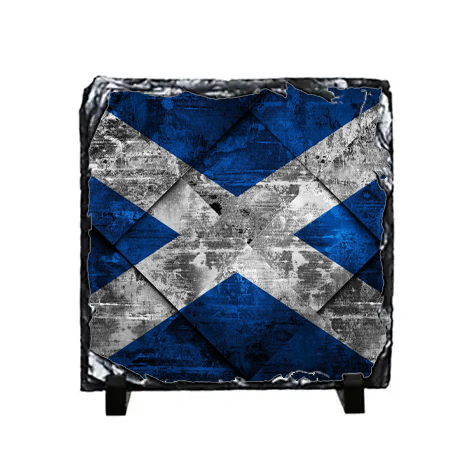 Scotland Flag Slate Coaster