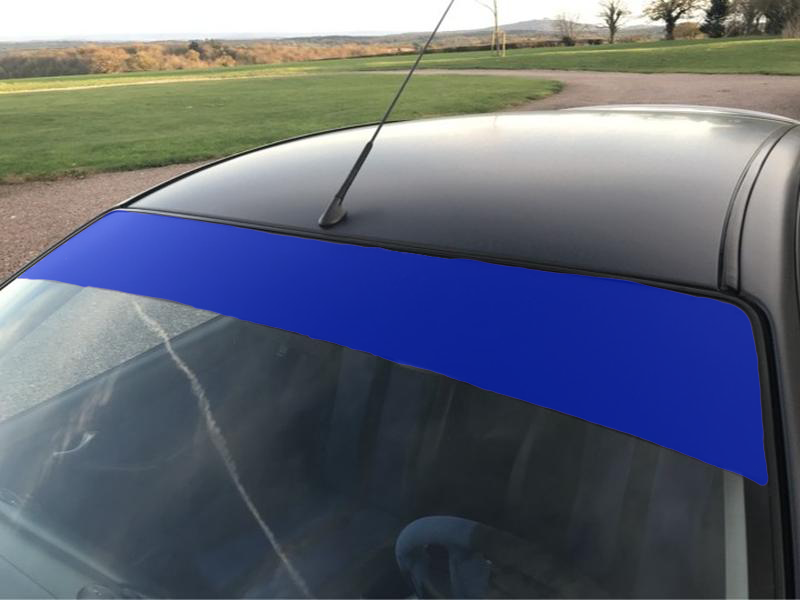 Universal Car Matt Vinyl Sunstrip