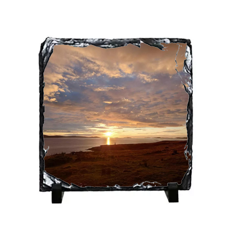 Ullapool Sunset Slate Coaster